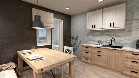 Original render: Kitchen